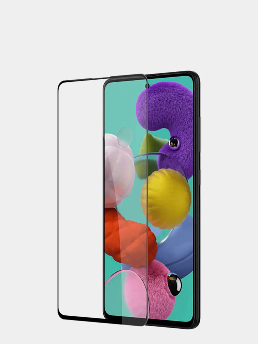 Защитное стекло 5D с полной проклейкой на Samsung A515 / A516 / M317 Galaxy A51 / A51 5G / A52 / A53 5G / M31s / Redmi Note 10 / Xiaomi Redmi Note 11 / Xiaomi Redmi Note 11S 4G / Xiaomi Redmi Note 12S / Mi 12 Lite / Poco M4 Pro / Realme GT Черное, артикул 01128 — запчасть GSM28.RU